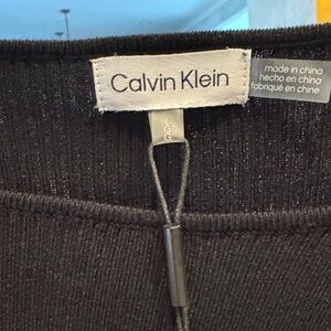 Calvin Klein Dark Gray Women's Top